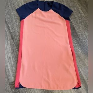 Banana Republic color block shift dress size 6
